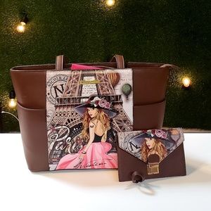 Nicole Lee Large shoulder bag and wallet Special!